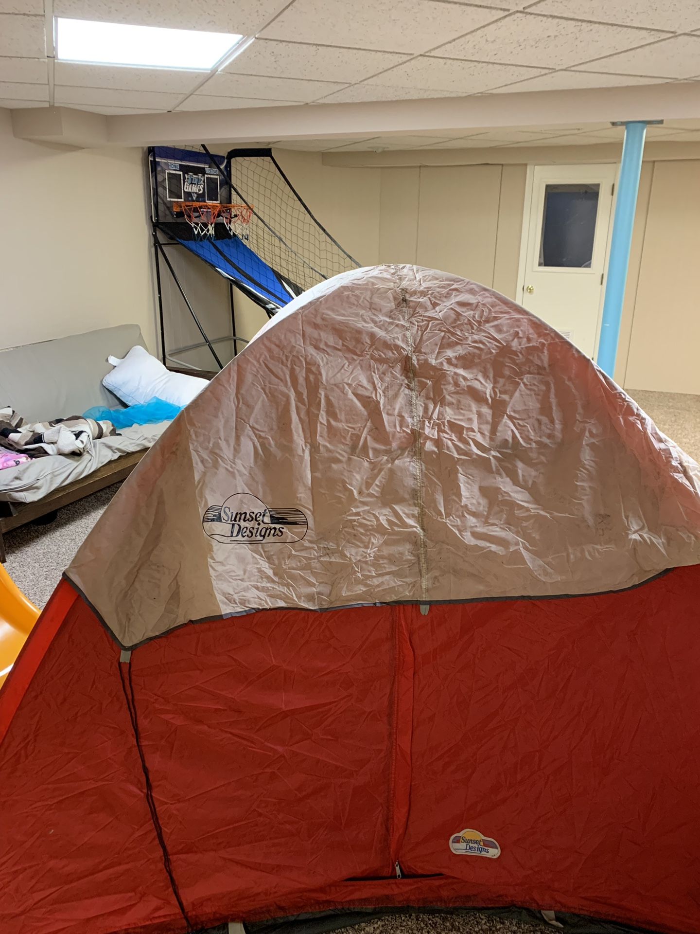 Sunset design camping tent
