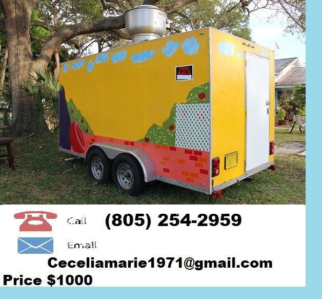  For sale Food Trailer BBQ 