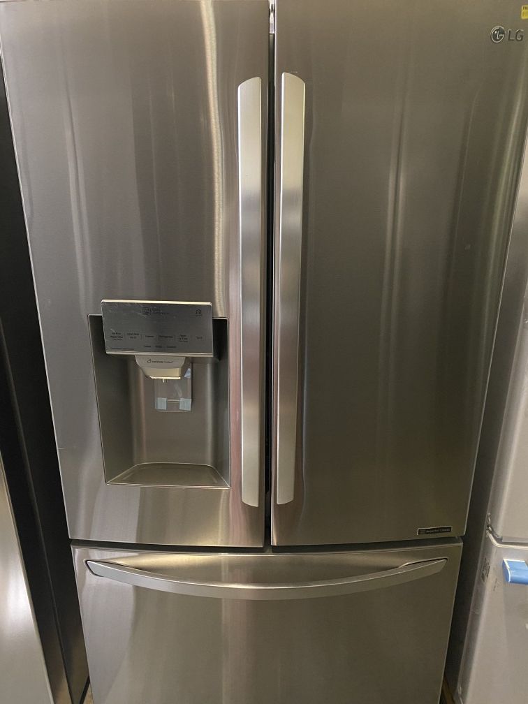 26.2 cu.ft. French Door Smart Refrigerator with Wifi Enabled in Stainless Steel