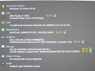 Ryzen Gaming PC Asus ROG Ryzen 5 | 16GB | GTX 980 | SSD | HDD | RGB Thumbnail