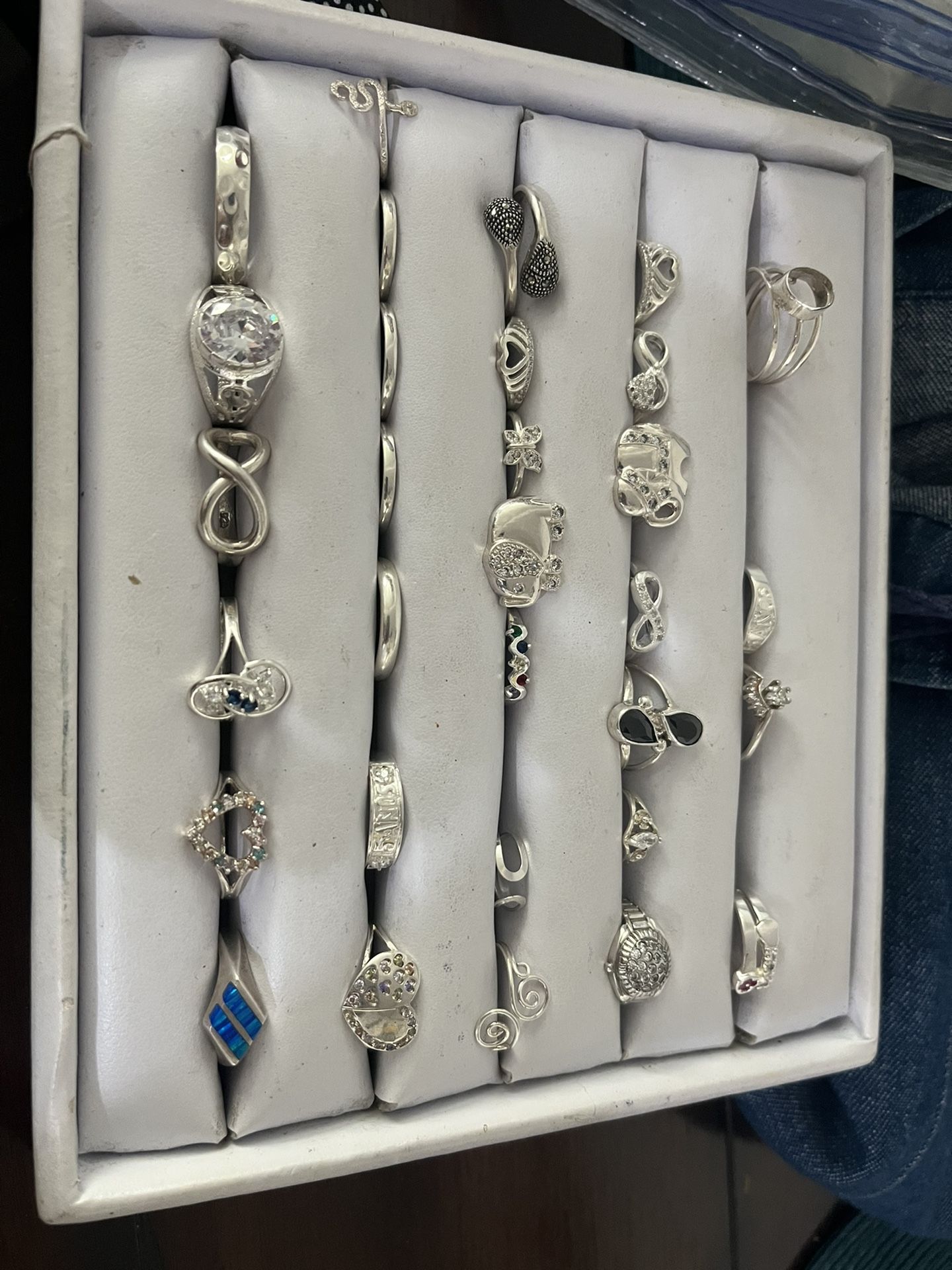 Ring, Bracelets Etc For Sale Silver 925