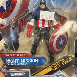 Captain America Marvel Action Figure Thumbnail