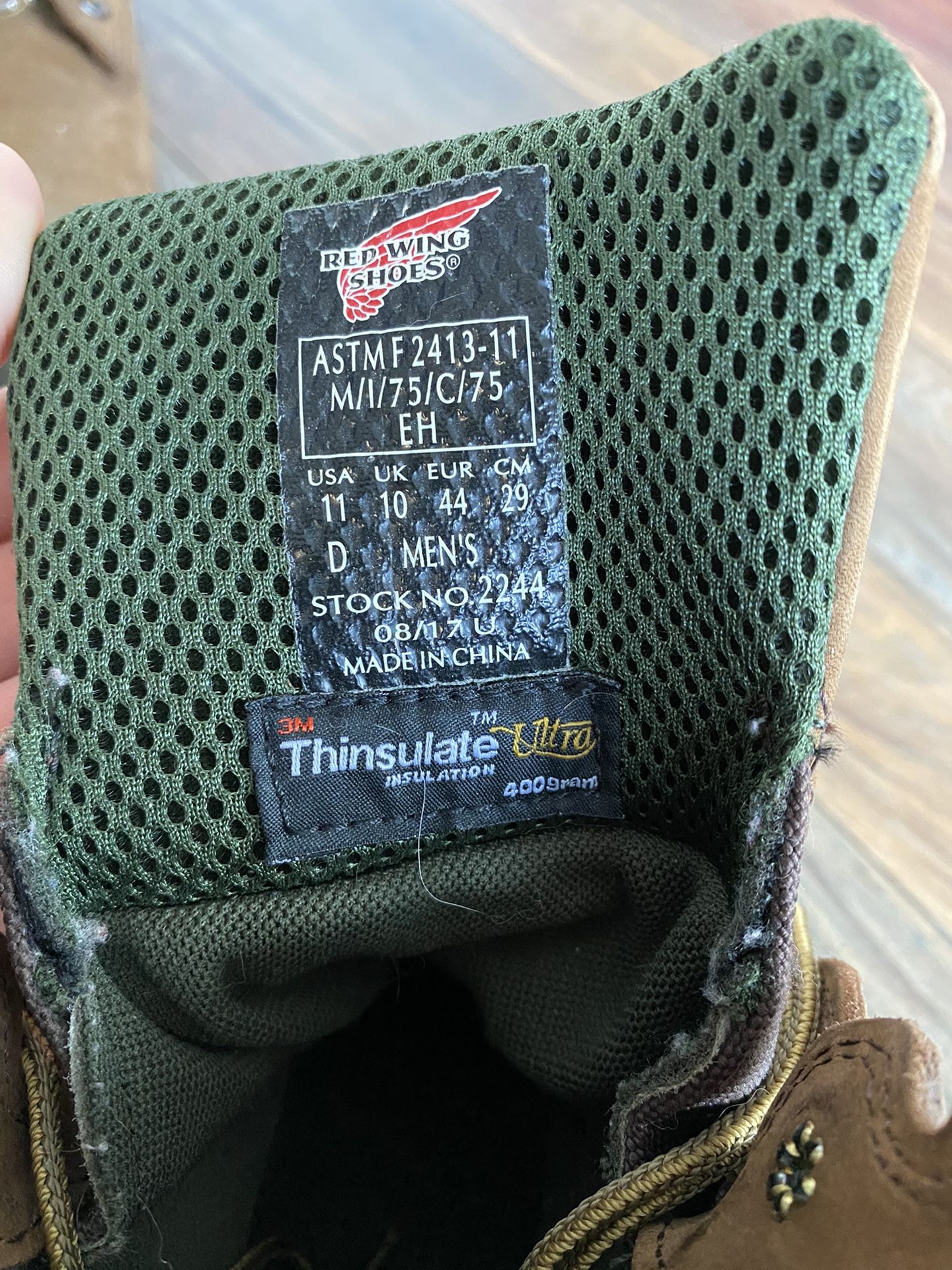 Red Wing Steel Toe Boots