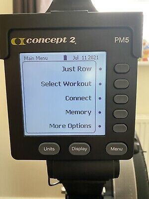 Concept 2 Model D Rowing Machine With PM5 Black