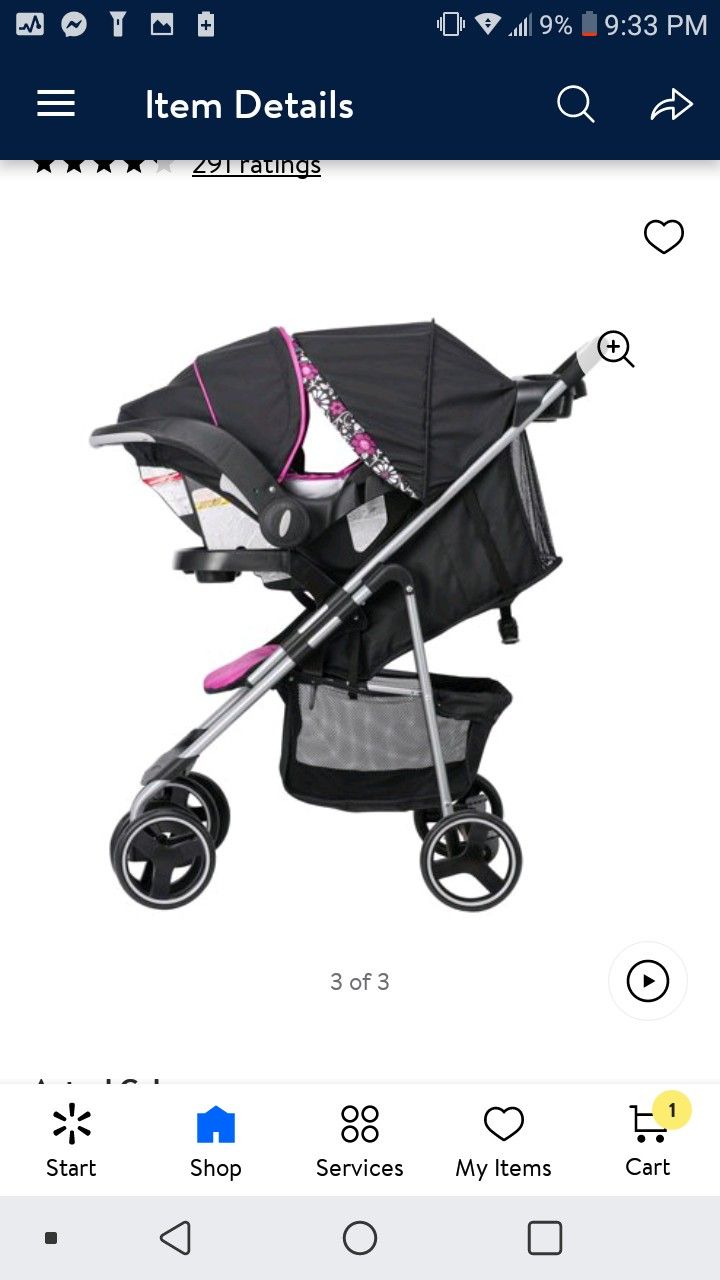 Evenflo Stroller And Carseat Combo