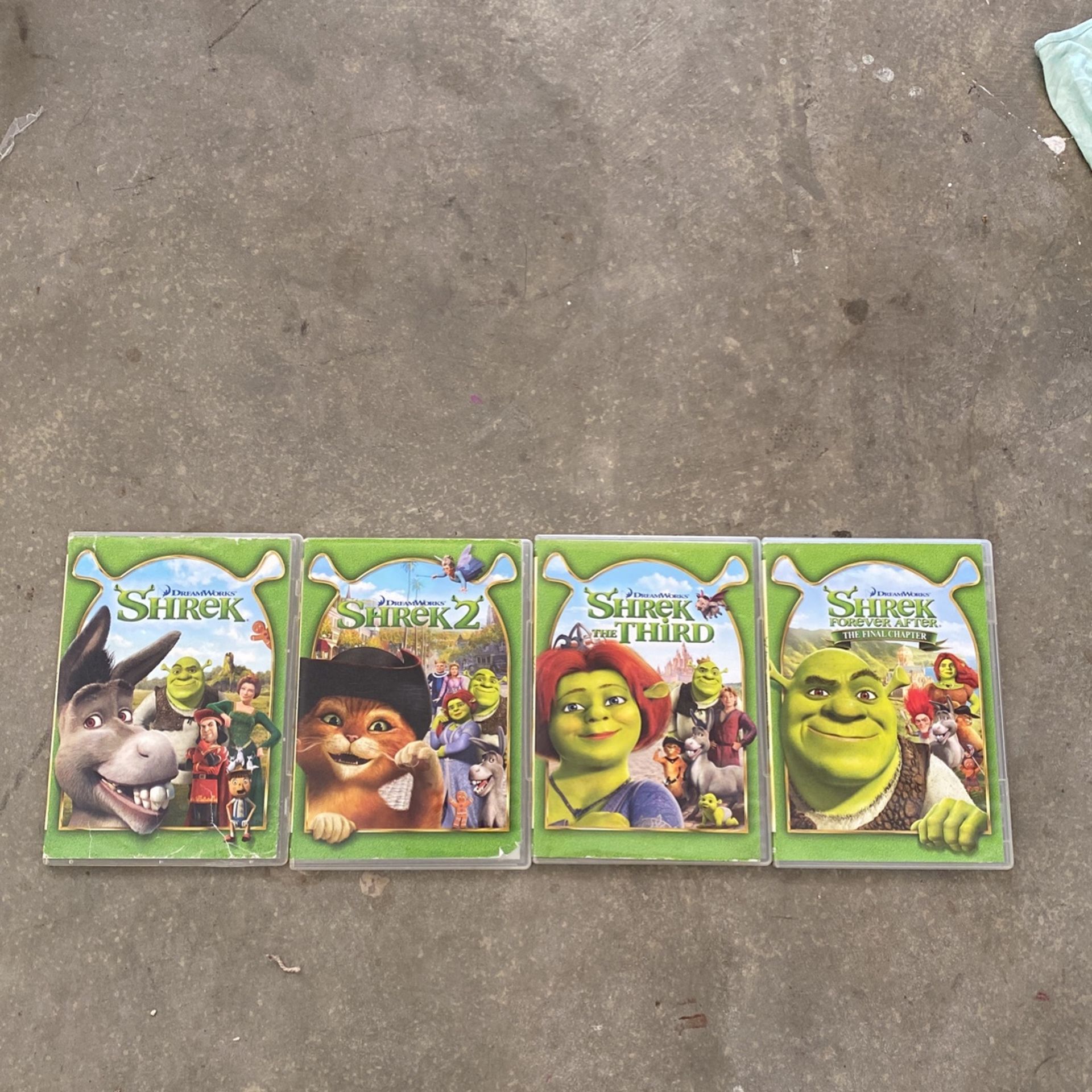 Shrek Collection Of Movies Classics Original