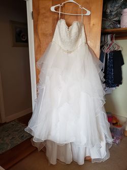 David's Bridal Plus Size Wedding And Reception Gowns  Thumbnail