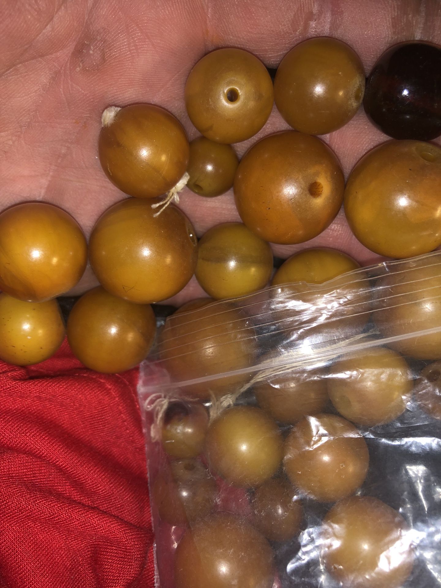 Real African Amber Beads Custom