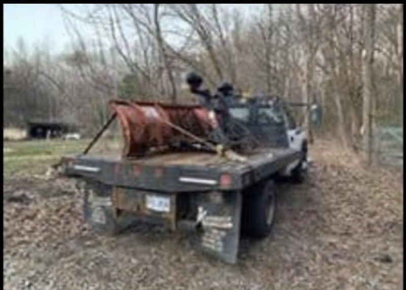 Duramax Flatebed plow truck