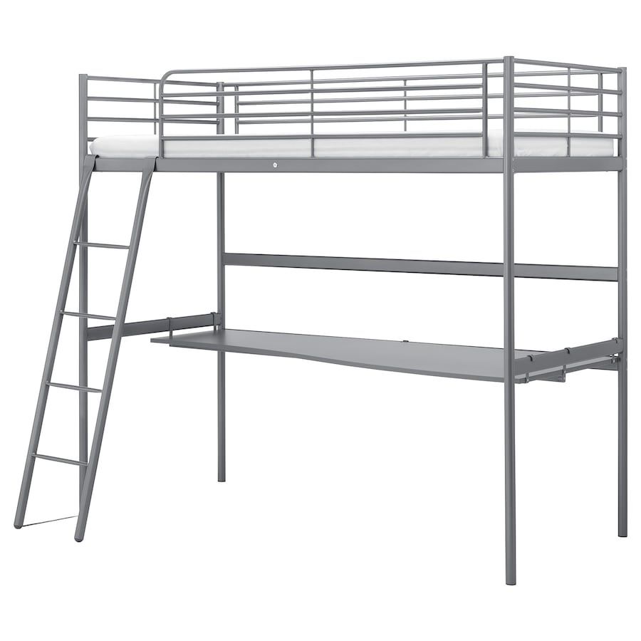 Ikea Loft Bed with Desk Top