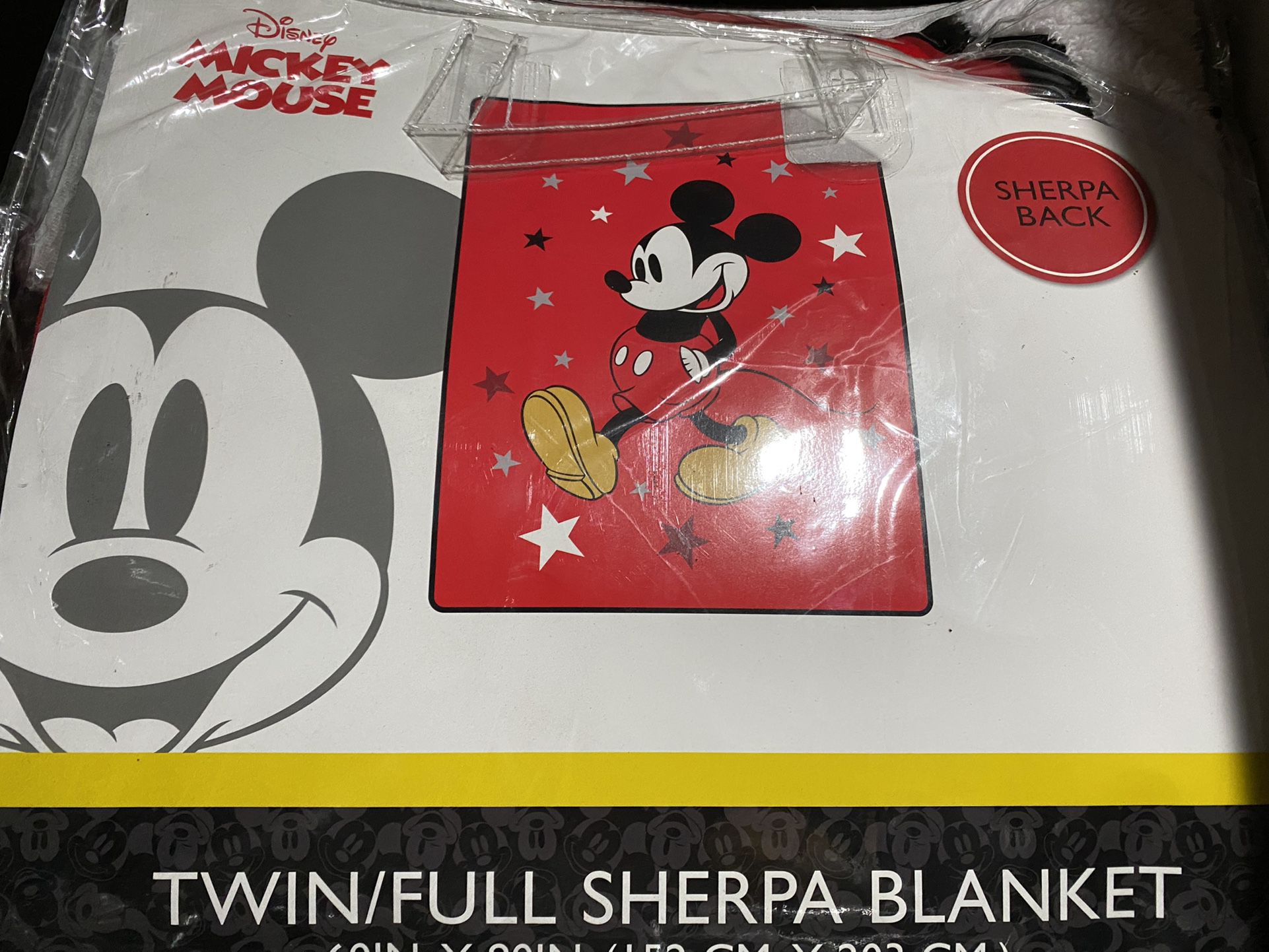 Disney Mickey Mouse Sherpa Blanket