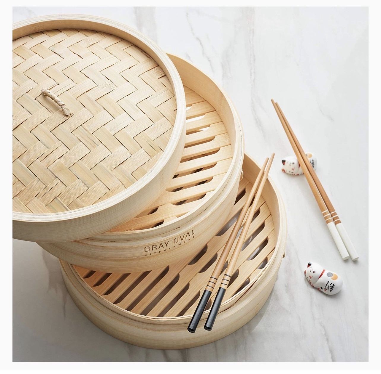Bamboo Steamer Basket