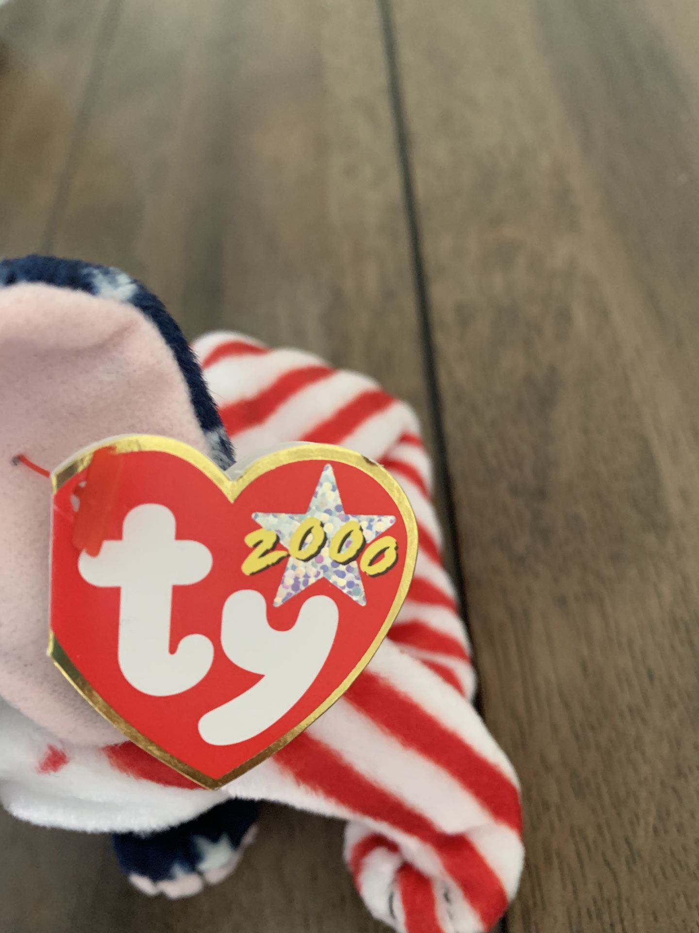 Ty Beanie Baby Righty Elephant 2000