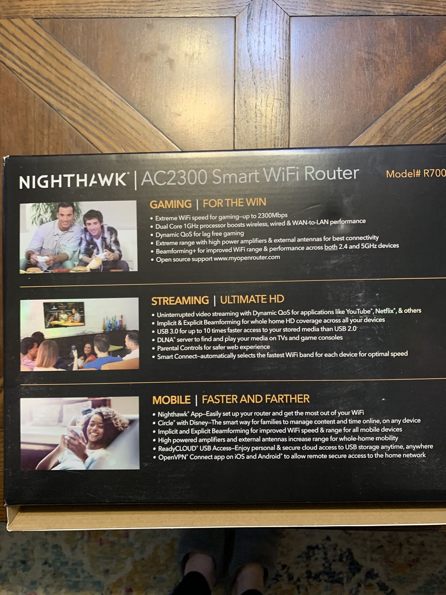 Netgear Nighthawk Router Model R7000P