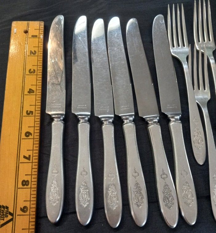 Vintage Silverware Set