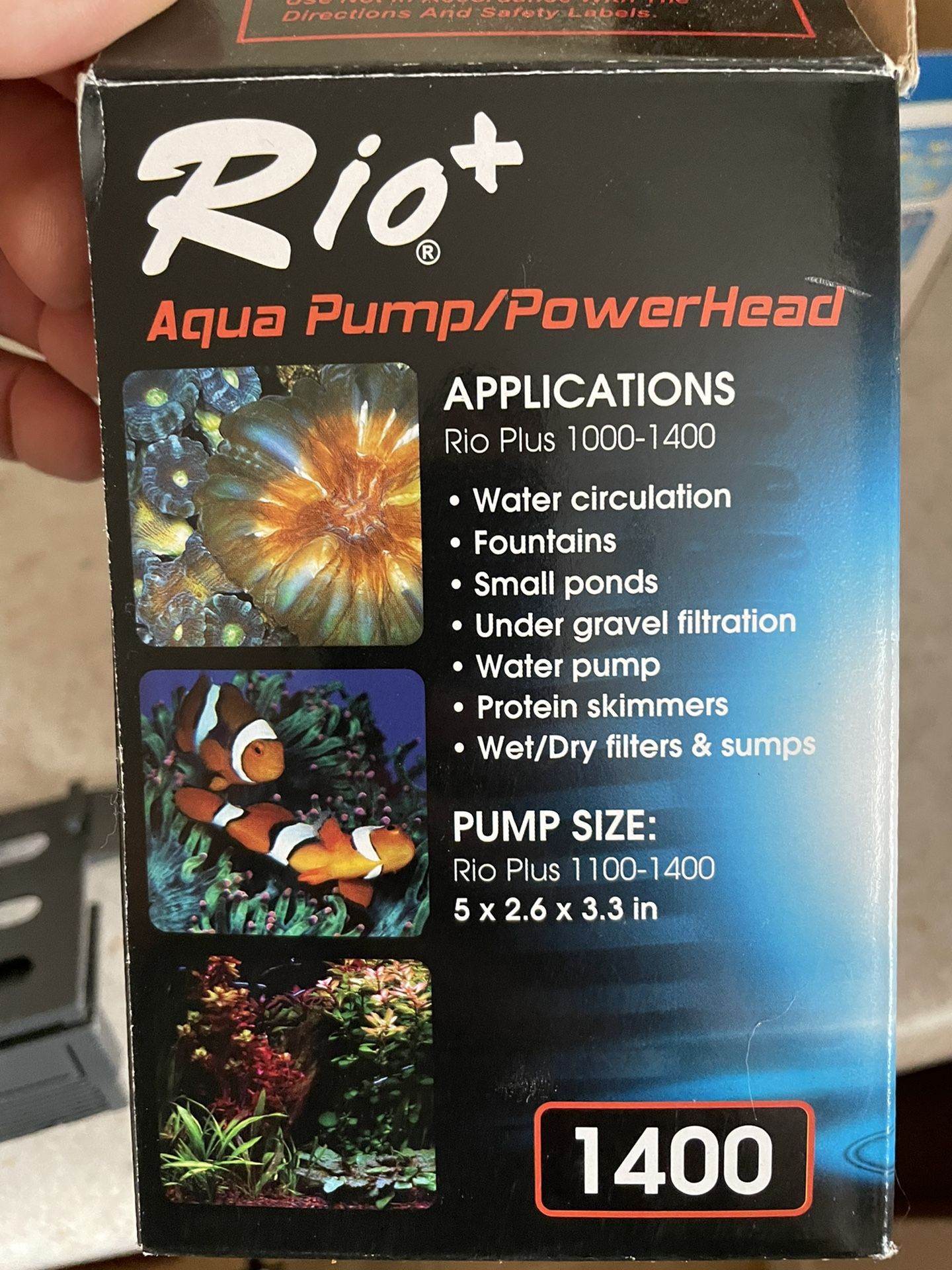 Rio+ 1400 Aqua Pump/Powerhead
