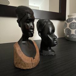 Sculpture Black African Bust. ($50.00 each) Thumbnail