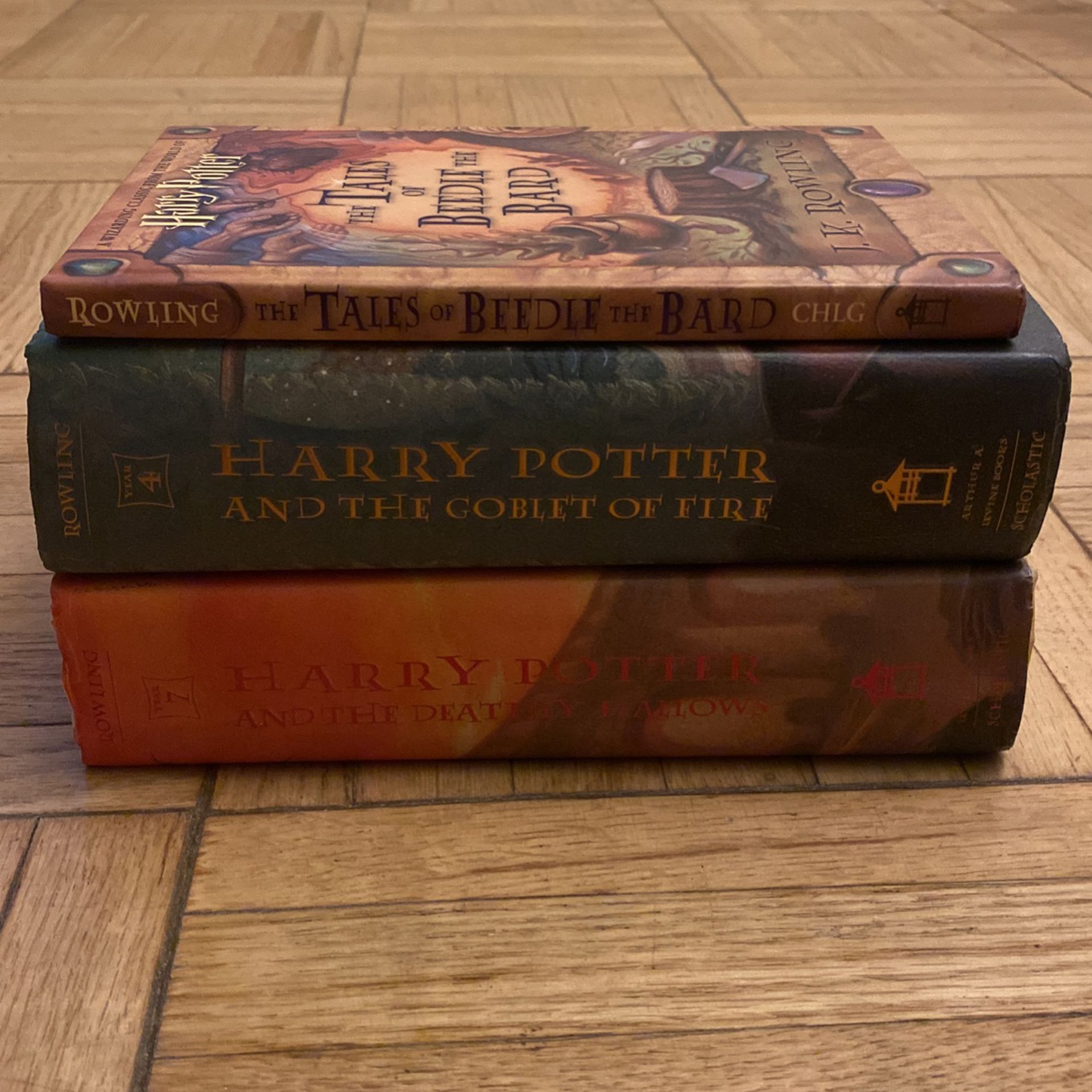 3 Harry Potter Books