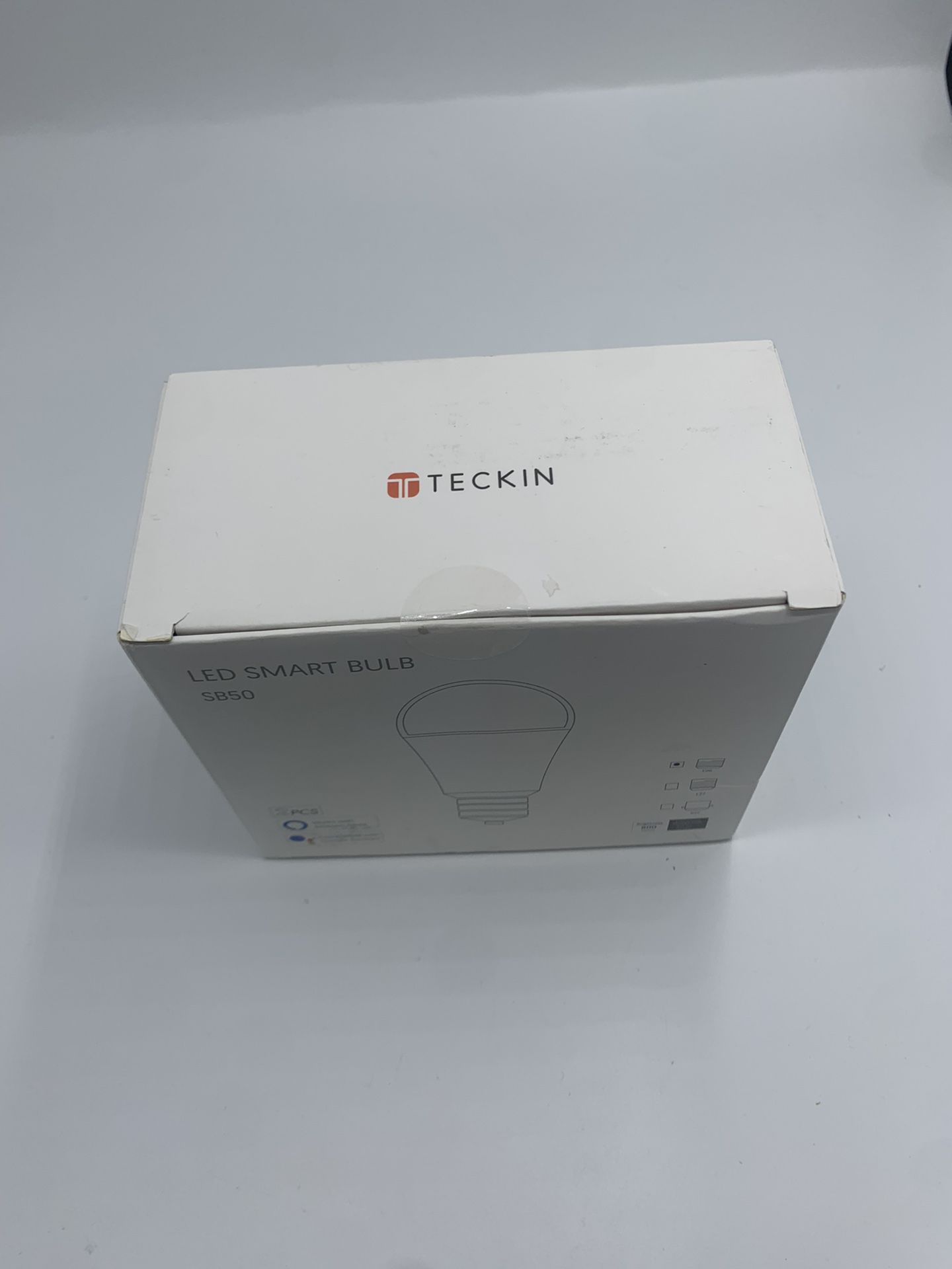 TECKIN 2 Pcs RGB Smart Wifi LED Light Bulb Wireless Control For Alexa Google E26