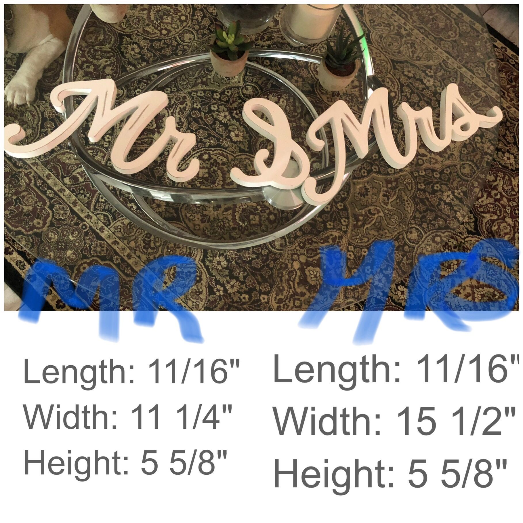 Mr & Mrs Sign