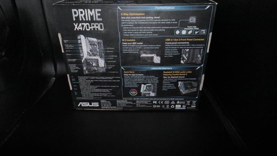 AMD AM4 ATX motherboard