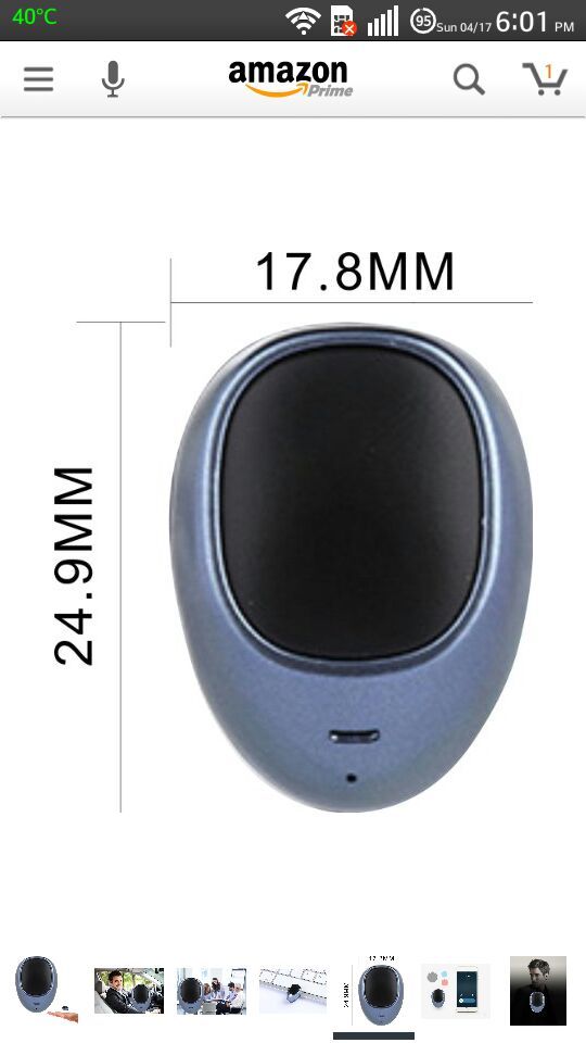 POLEND 2016 The Smallest Music Phone Calls Hands-free Stereo Bluetooth 4.0
