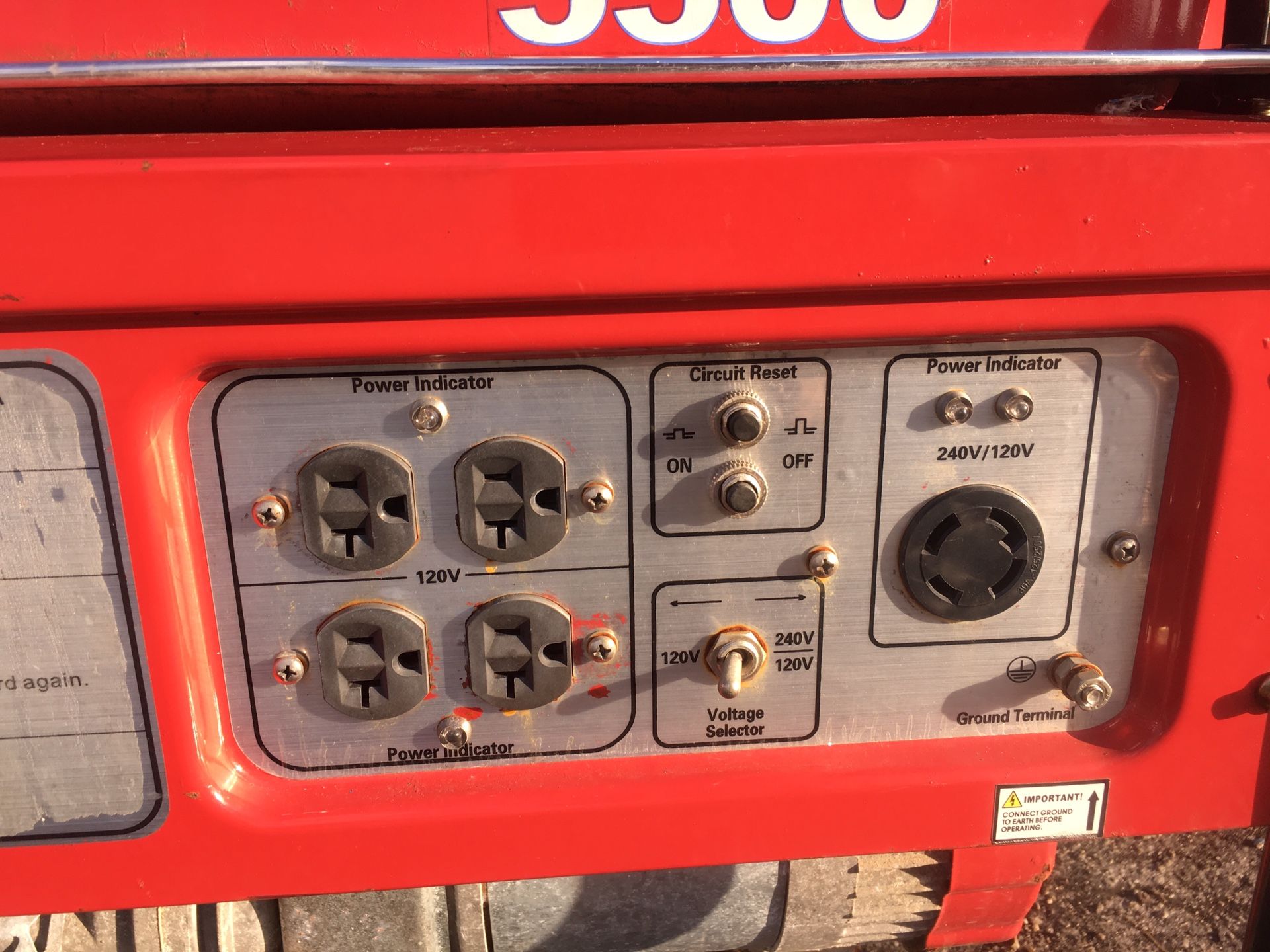 AMAZING GENERATOR 5500 WATTS [Brand WEN Power Pro] 300 FIRM/NO OFFERS