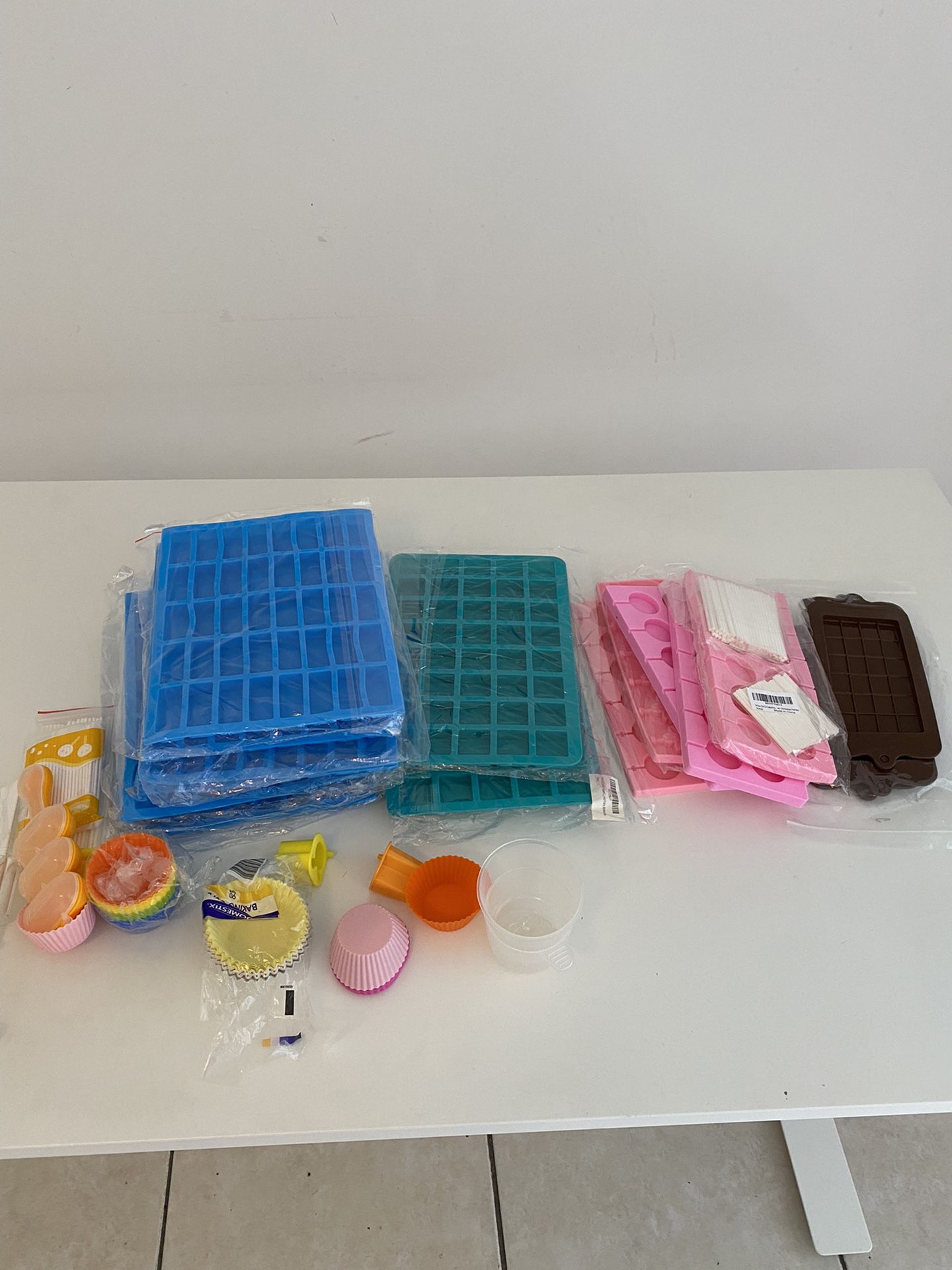 Square Silicone Candy Molds 
