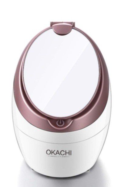 Okachi Facial Steamer for Open Pore & Blackhead Removal Vacuum 