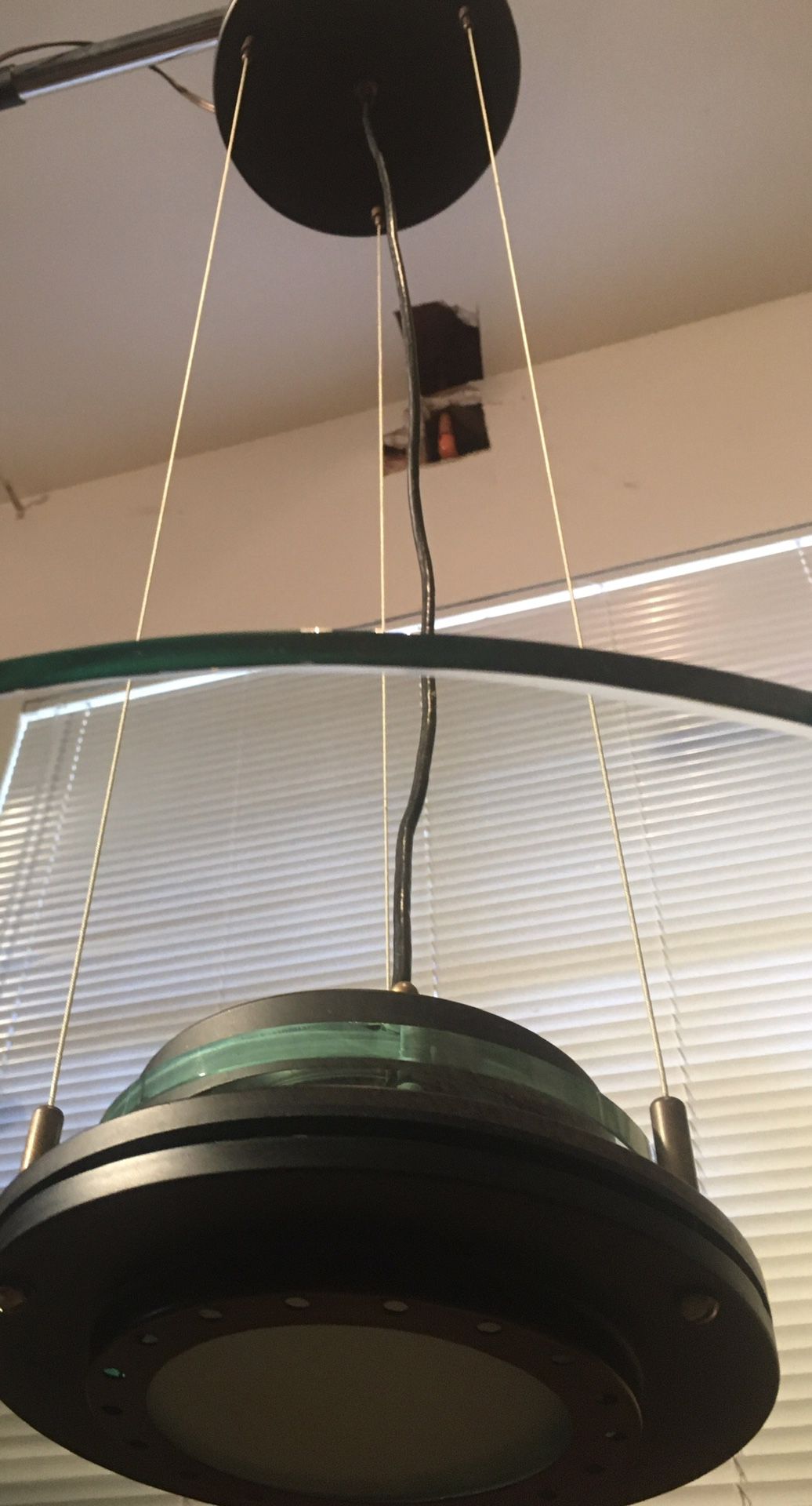 Modern hanging lamp Hmax42xW20 inch