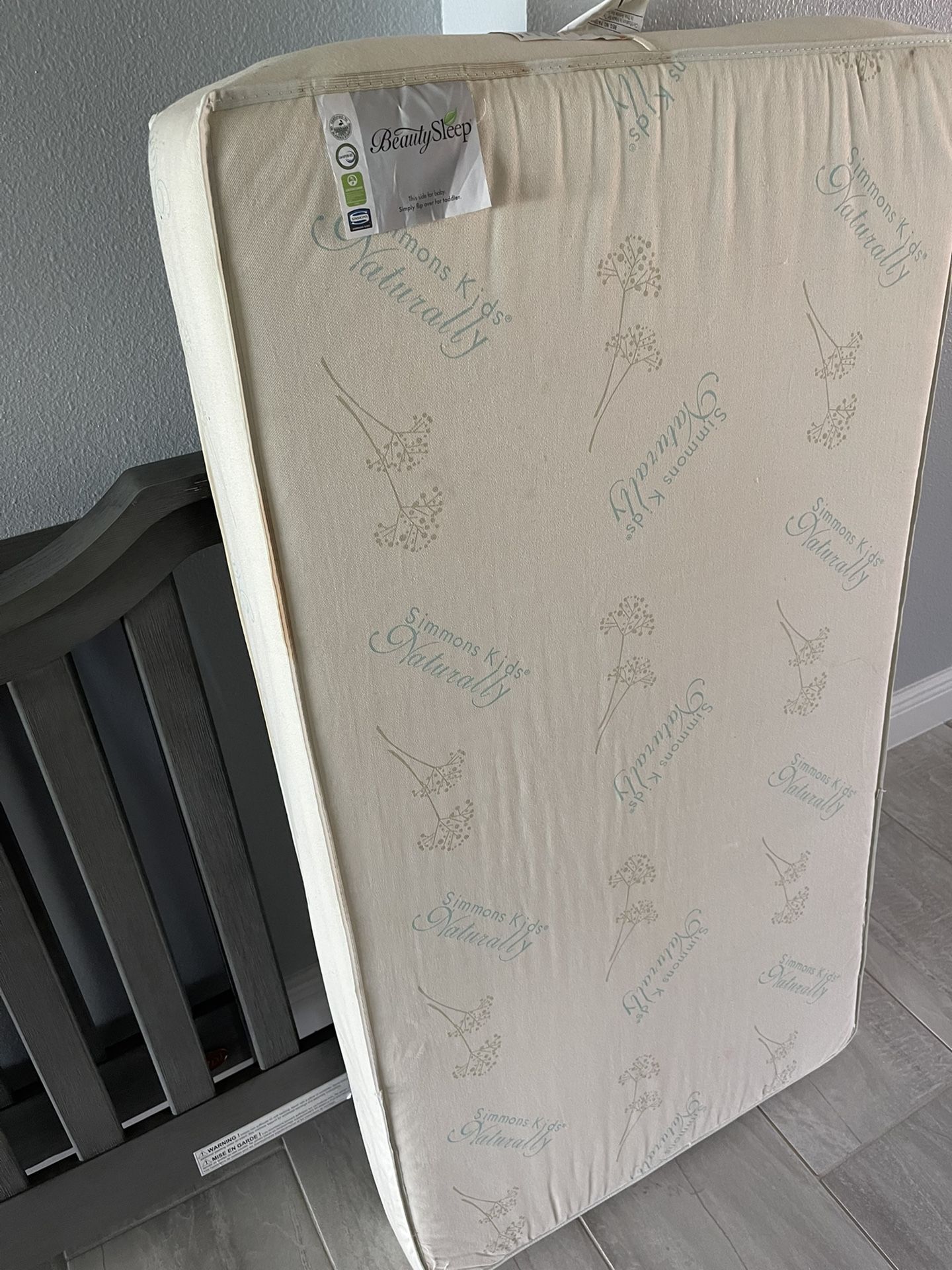 Baby Crib With Mattress