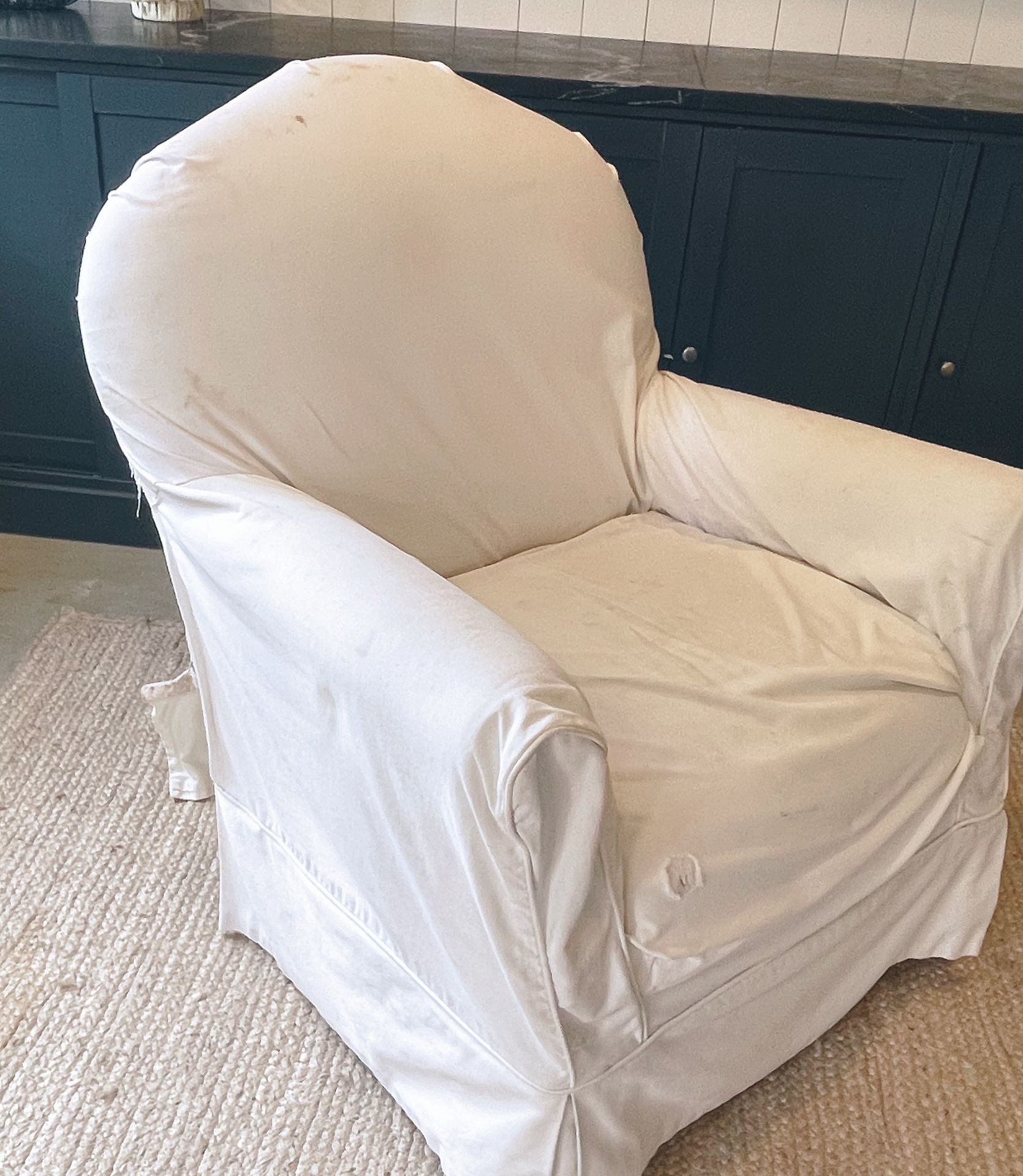 Large Slipcover Rocking Chair 