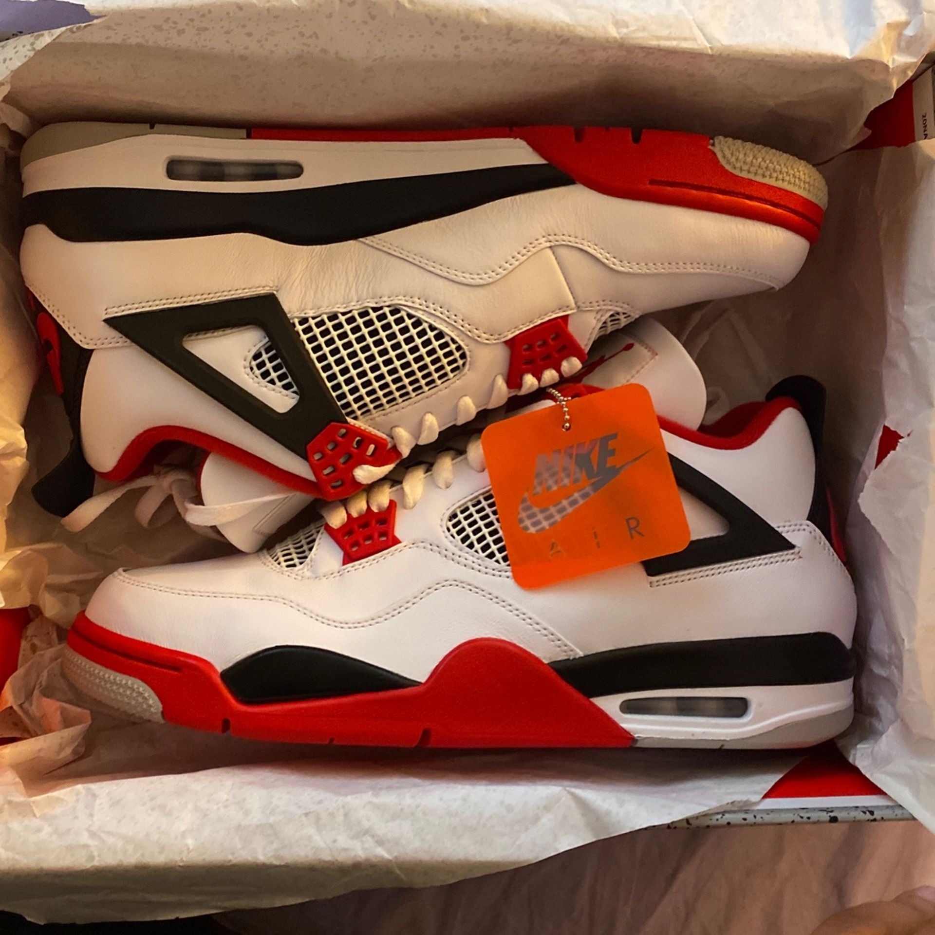 Fire Red 4s