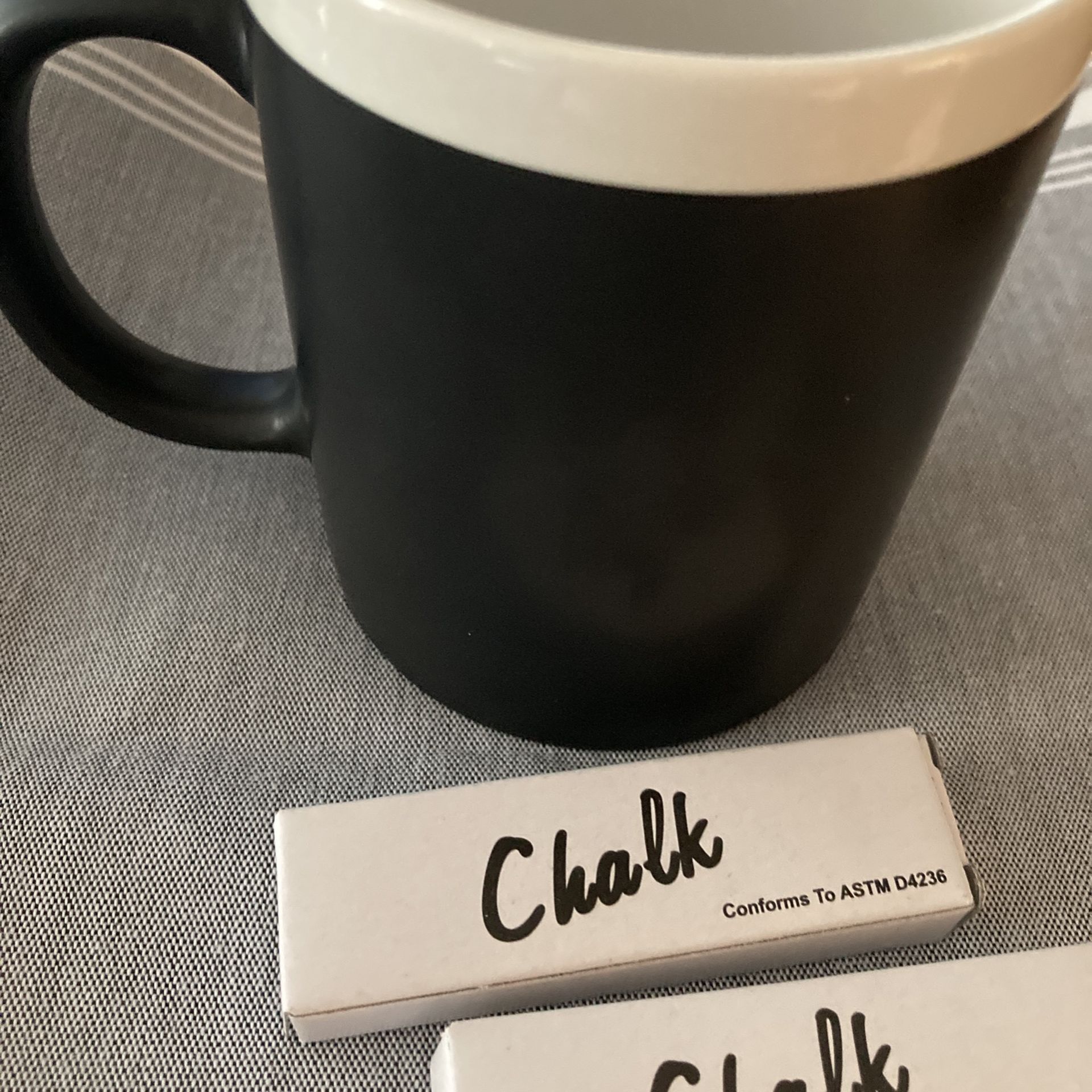 Chalk Coffee Cup