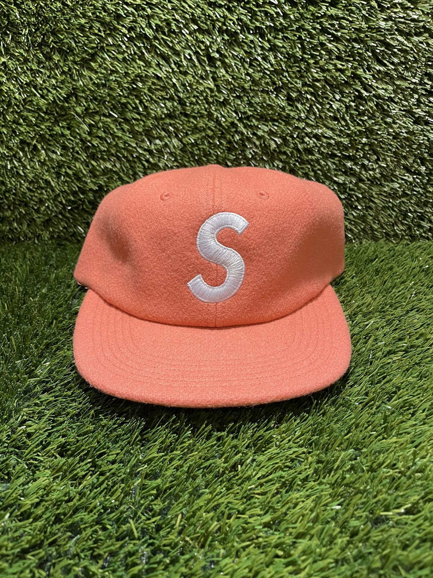 Supreme Hat Wool S-Logo ‘Pink’