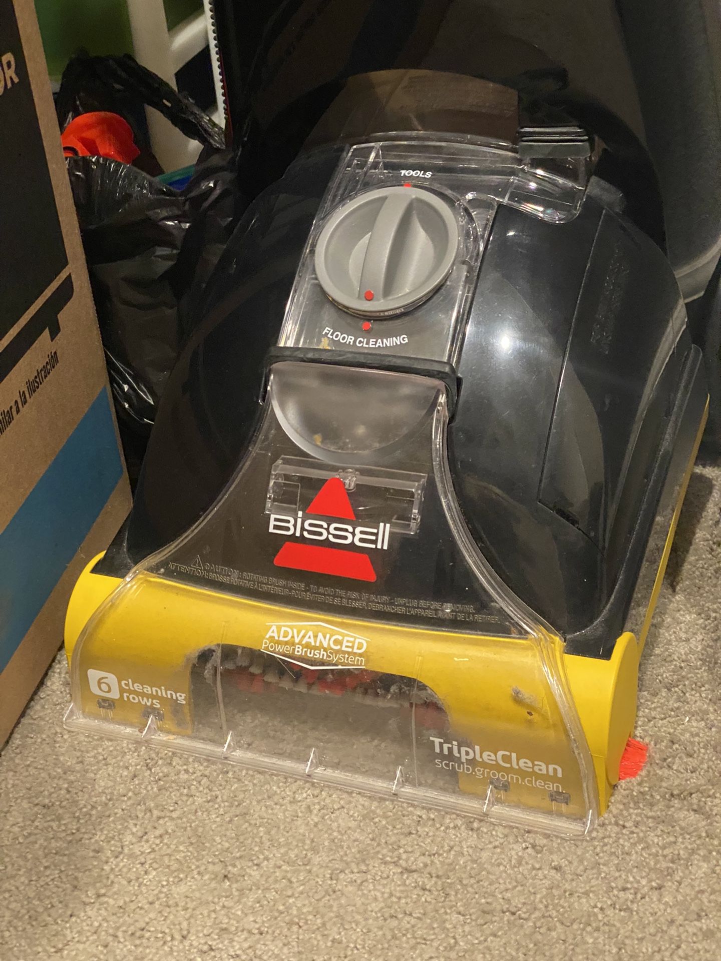 BISSELL vacuum Proheat Advanced compact Carpet Cleaner Heat