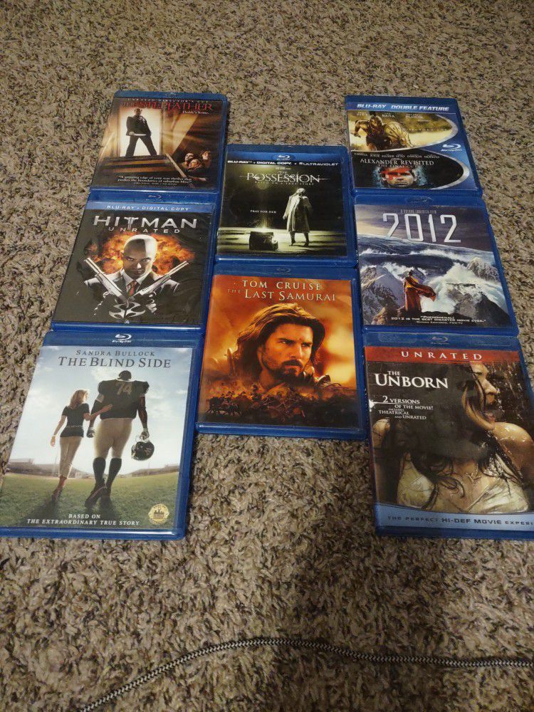 BluRay And DvD Movies
