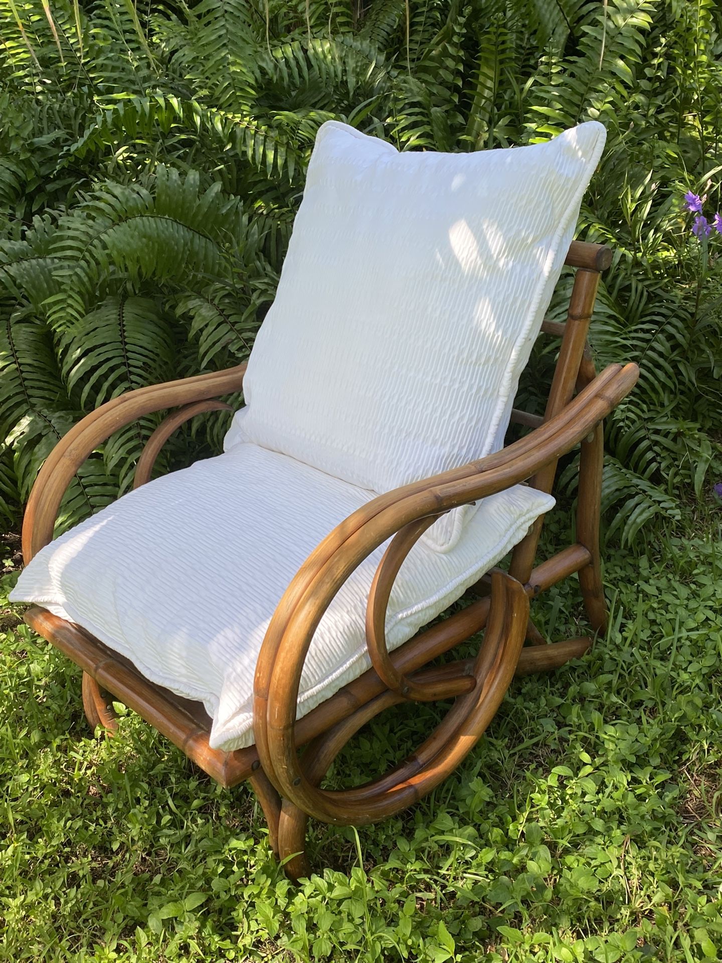 Vintage Bamboo Chair