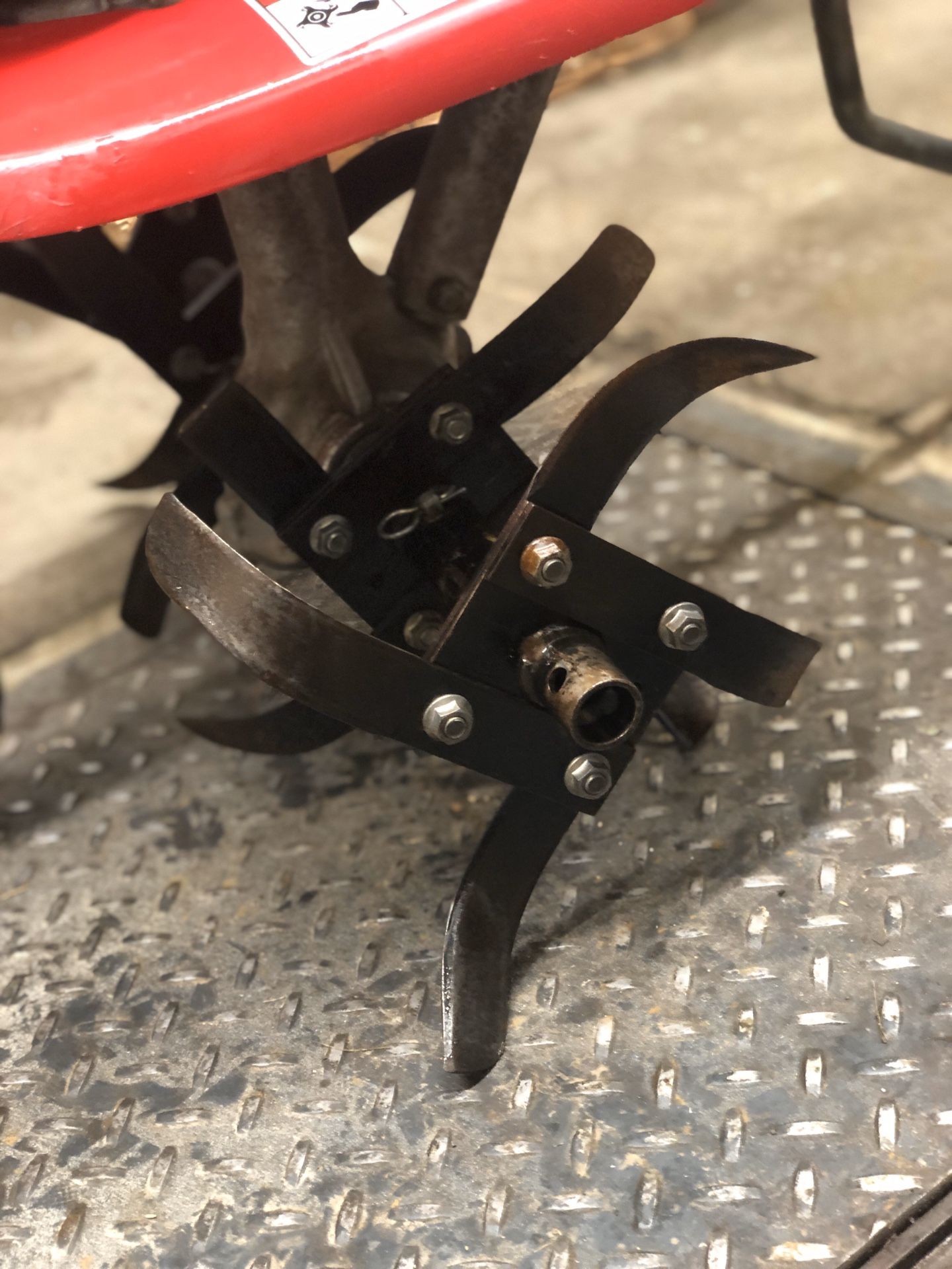 Used Honda F220 21" Roto Tiller Lawn Garden Cultivator Mid Tine Gas