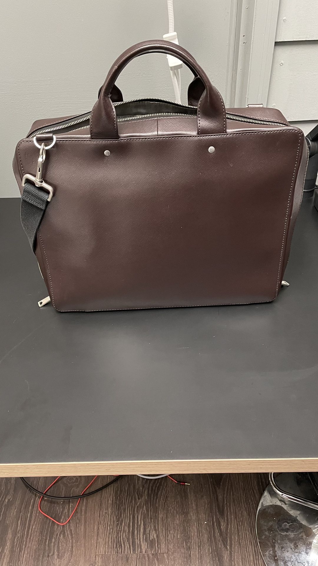 Jack Spade “The Walker” Leather Briefcase