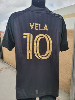 LAFC Home Vela Player Version Soccer Jersey 2021 Thumbnail
