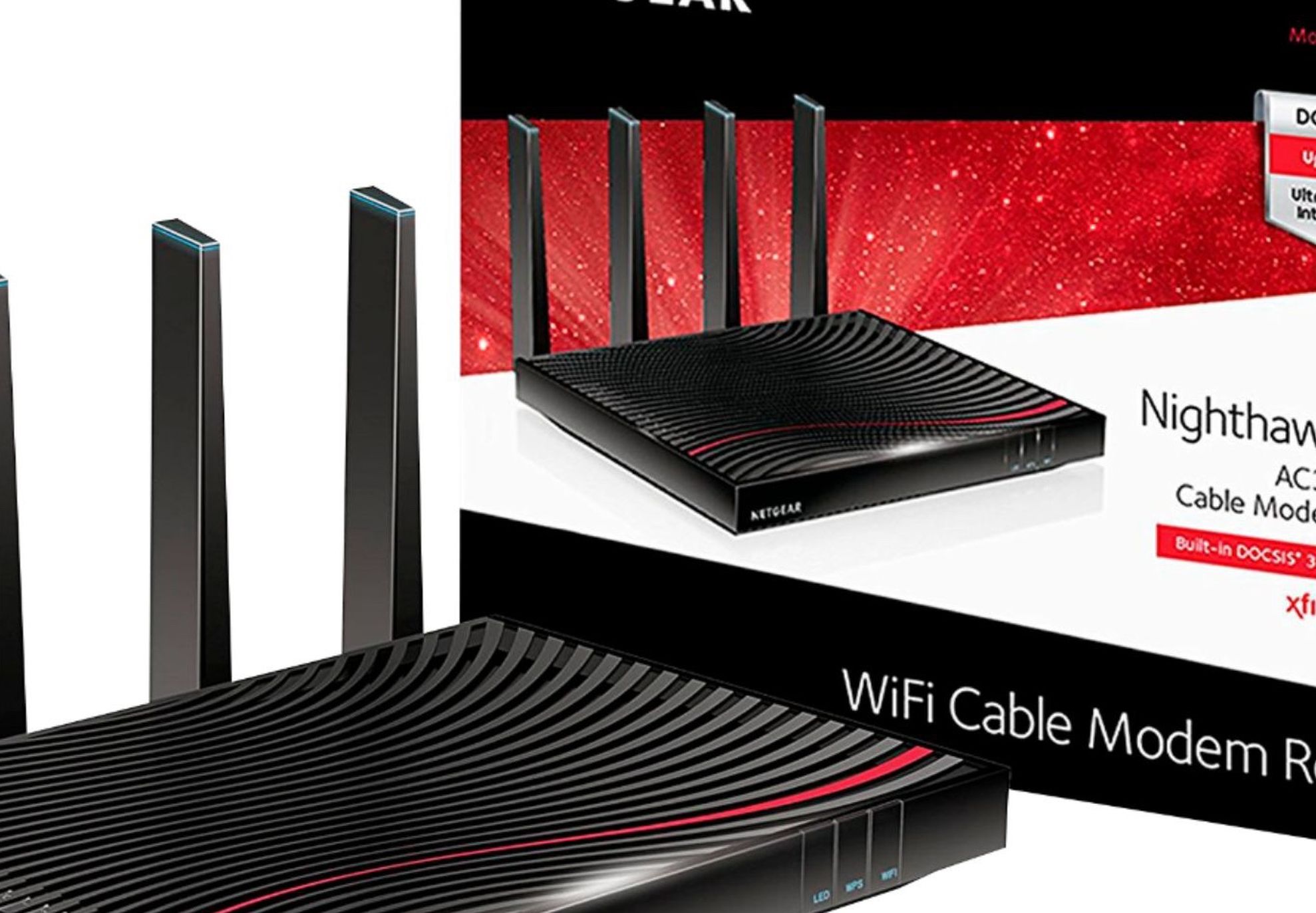 Netgear Nighthawk Cable Modem Wifi Router C7800