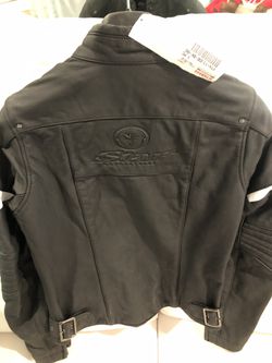 Ladies Yamaha destiny leather jacket Thumbnail