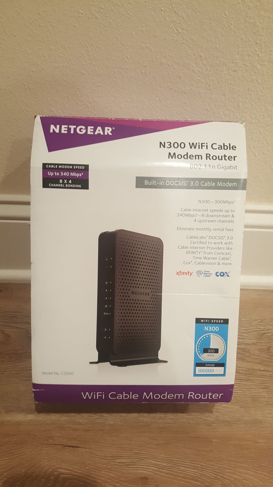 Netgear Wifi Cable modem router