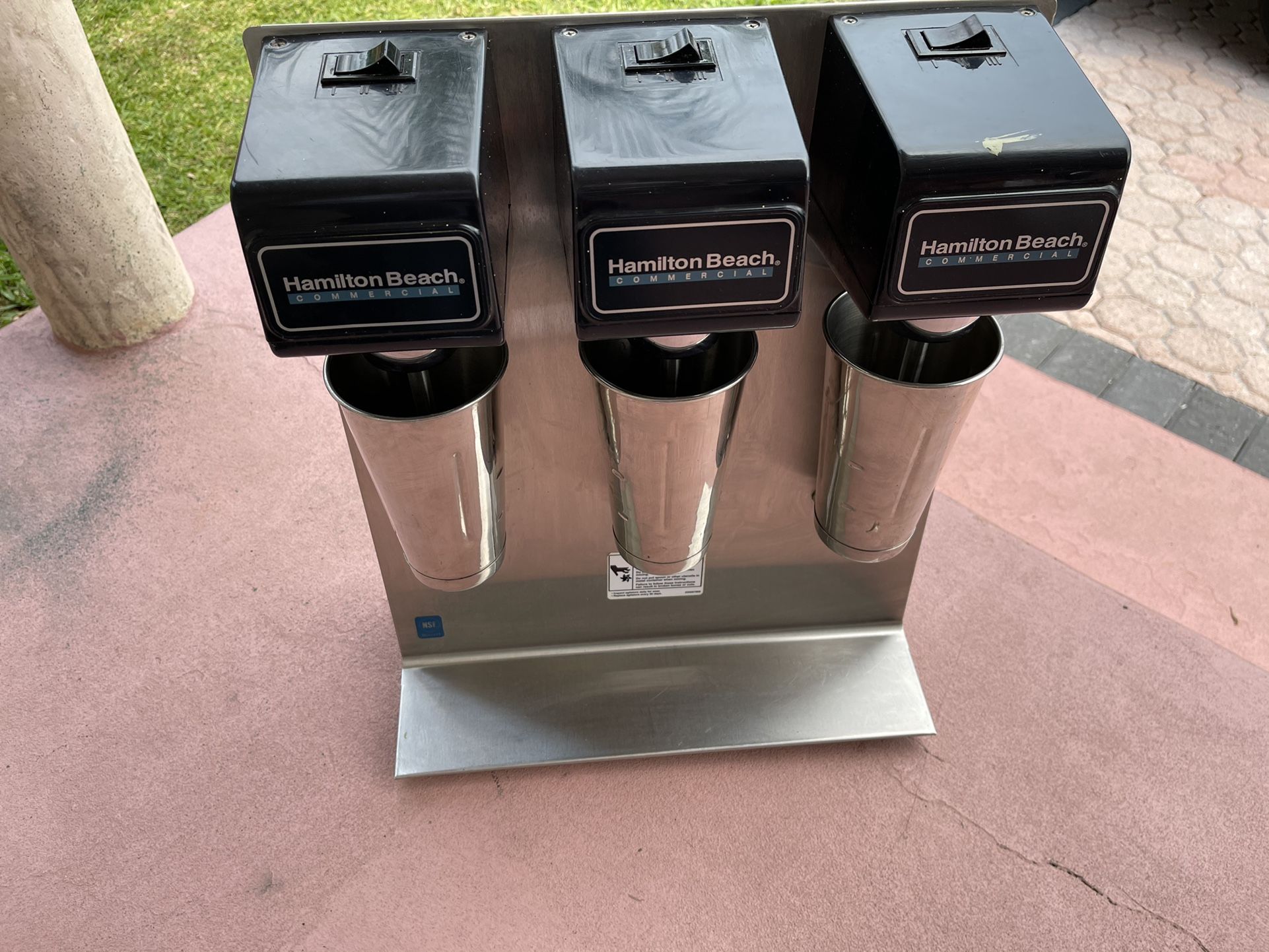 Hamilton Beach Commercial Triple Spindle Drink Mixer Model 950, Used But In Working Condition. $650 OBO.