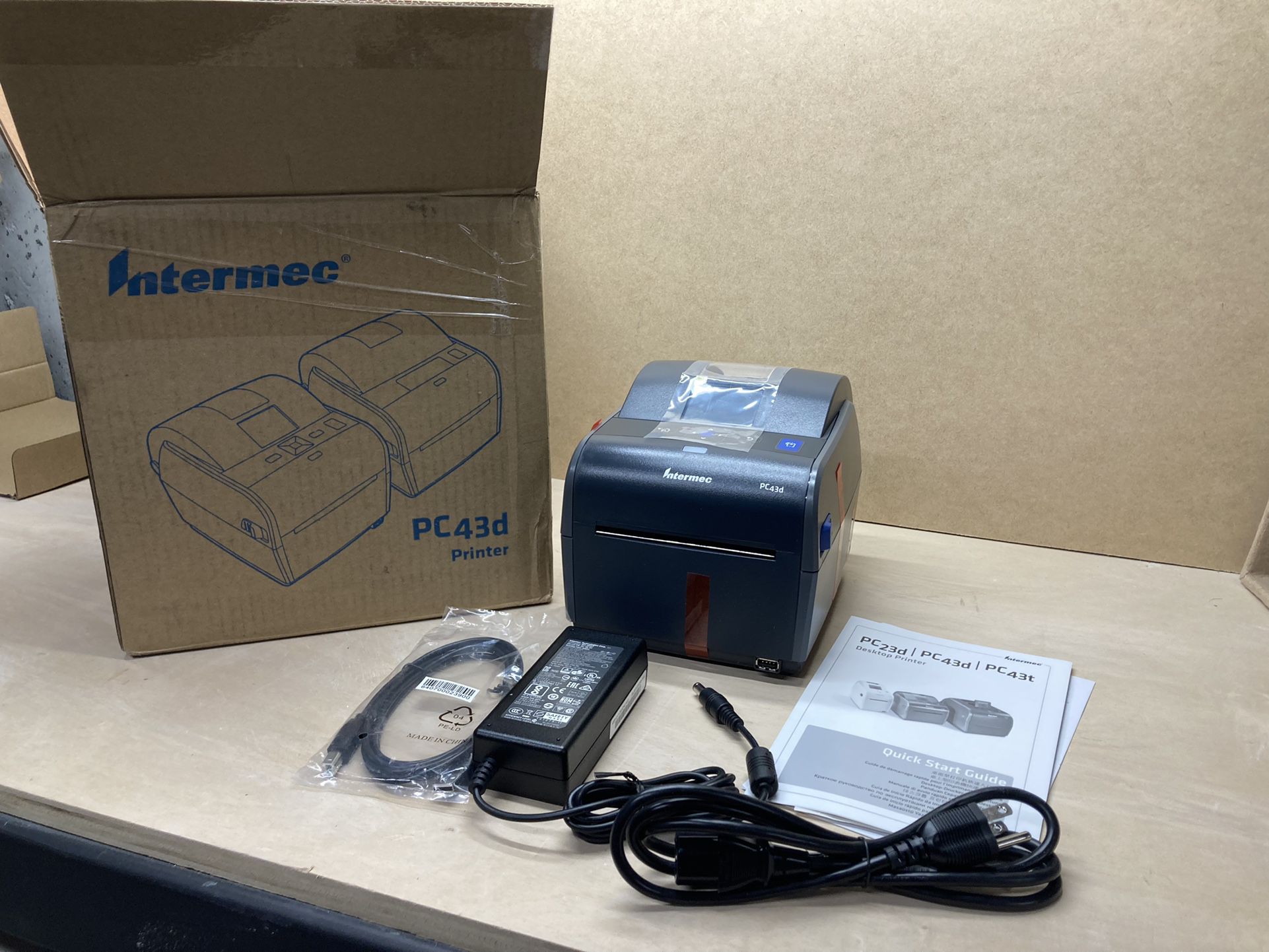 Direct Thermal Label USB printer INTERMEC PC43D