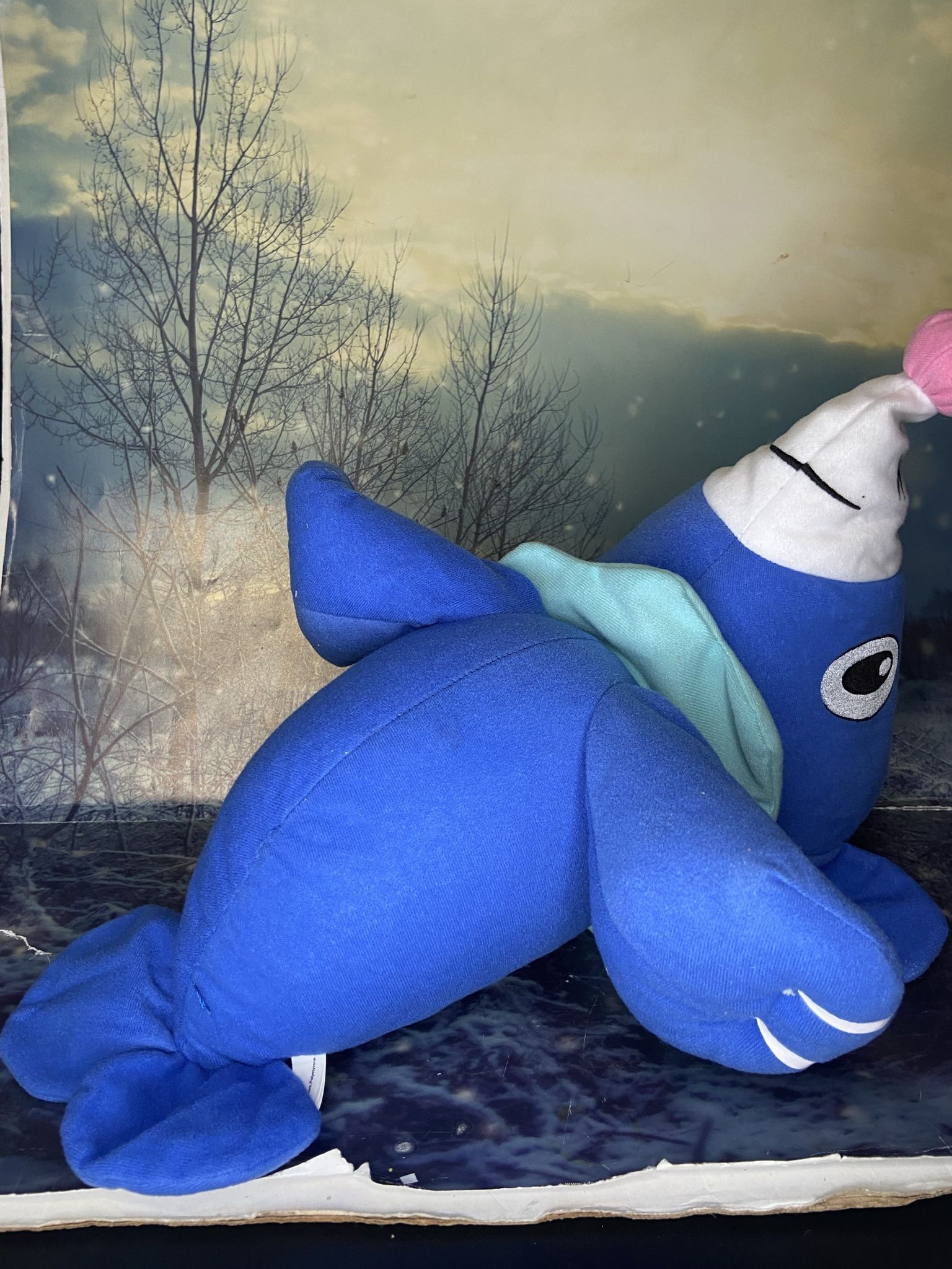 Jumbo Popplio Pokemon Plush 16" inch long stuffed