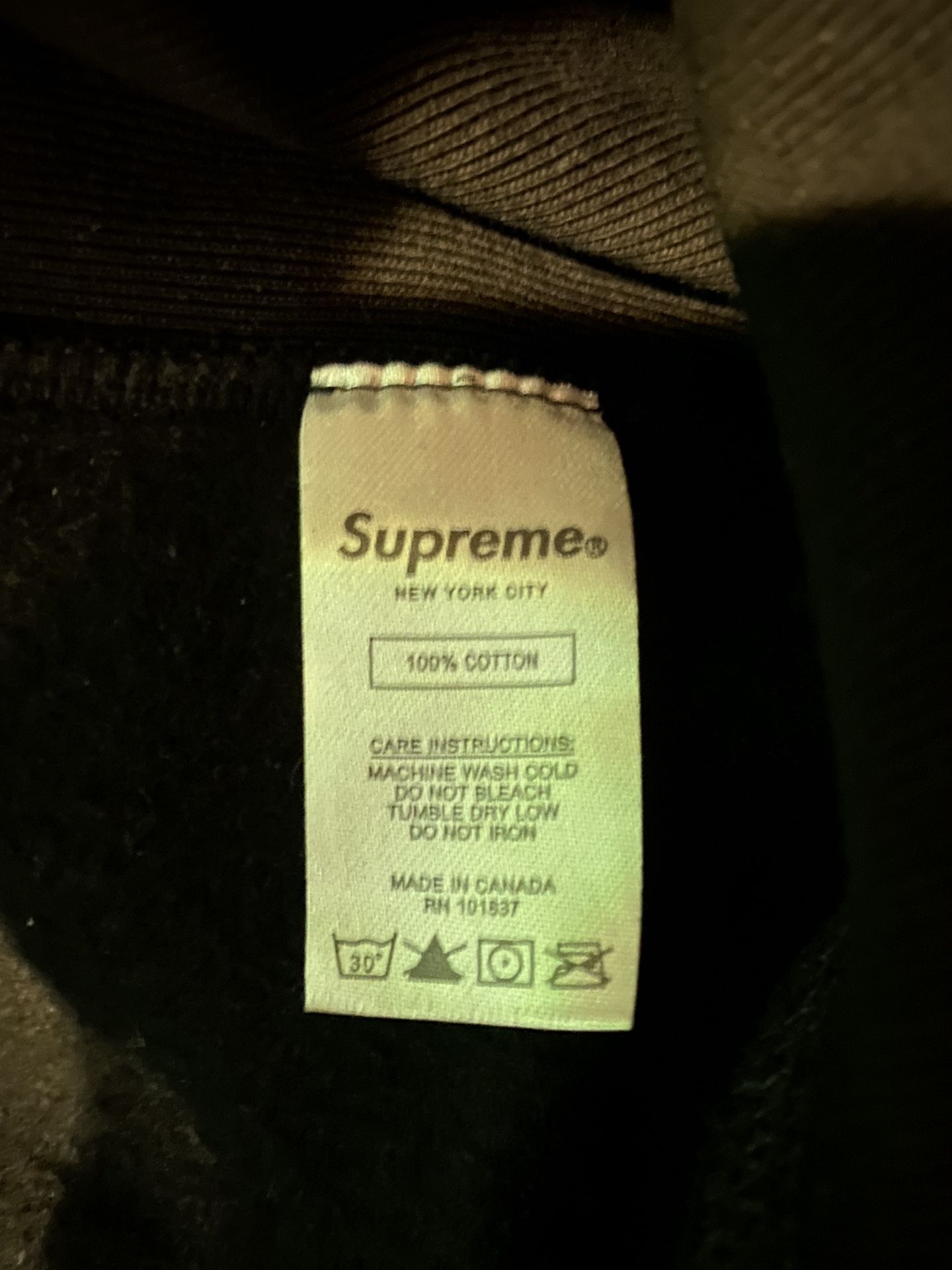 Size Large Supreme Hoodie