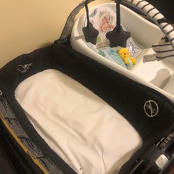Baby Play Pen And Changing Table  Thumbnail