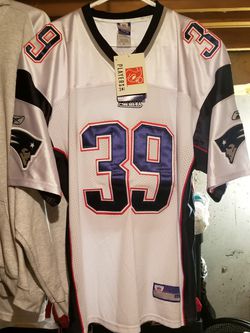 ***NEW***Vintage NFL New England Patriots Laurence Maroney#39 Stitched Jersey Size 52 Best Offer Thumbnail
